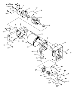 Generator Diagram and Parts List for 9300-2  Generac Generator