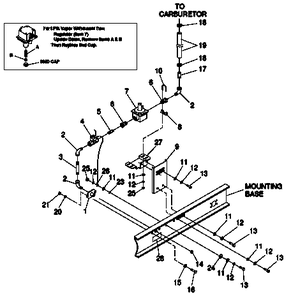Regulator Diagram and Parts List for 0046261 (3622315)(2002) Generac Generator