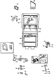 Engine Common Parts 1 Diagram and Parts List for 9592-2  Generac Generator