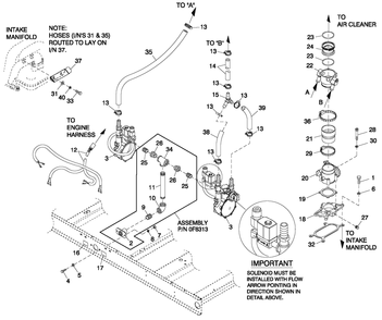 Fuel Natural Gas G3 6.8l 100kw/5.4l 80kw Diagram and Parts List for BT10068AVSN (3407V24645)(2007) Generac Generator