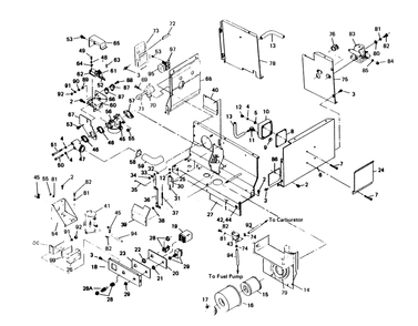 Part Location Diagram of 44432 Generac Front Panel