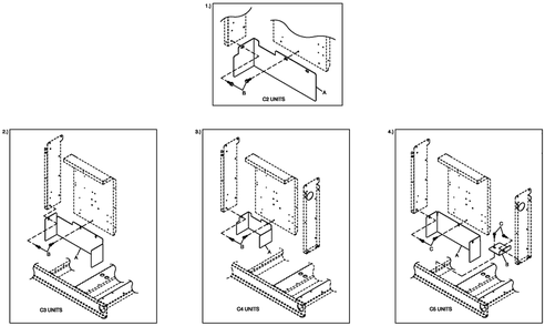 C4 Cb Connection Box Shielding C2/C4 Diagram and Parts List for 0052621 (4407970 - 4790842)(2007) Generac Generator
