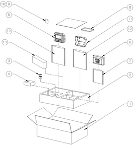 Manual 2010 Adv Wireless Hnywl Diagram and Parts List for HT04554ANAC (8408435)(2013) Generac Generator