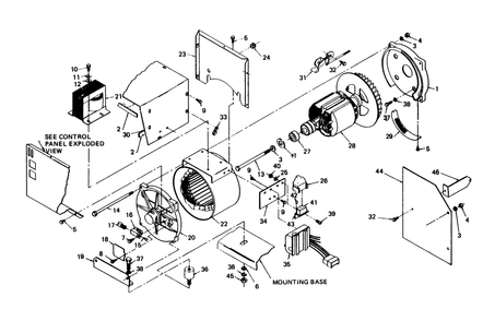 Alternator Diagram and Parts List for 6945-1  Generac Welder