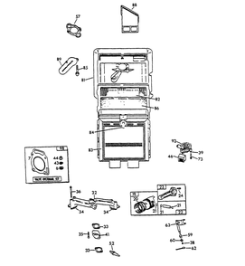 V-Twin Engine Parts (Part 1) Diagram and Parts List for 0844-1  Generac Generator