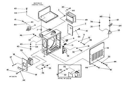 Part Location Diagram of 72045 Generac Bus Bar