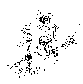 Part Location Diagram of 30502 Generac Piston