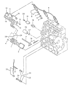 Injector Pump Diagram and Parts List for 9343-0  Generac Generator