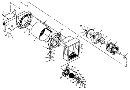 Part Location Diagram of 52251A Generac Vibration Mount
