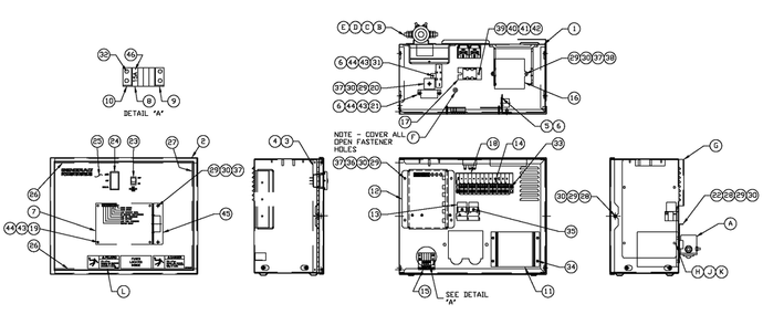 R-200 3600 Rpm Diagram and Parts List for 0052590 (4362167 - 4407219)(2006) Generac Generator