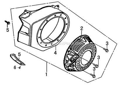 Starter Diagram and Parts List for 0060362 (7611825A - 9292157A)(2014) Generac Generator