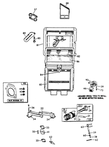 Gn Engine (Long Block) Ii Diagram and Parts List for 0896-0  Generac Generator