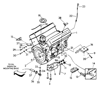 Part Location Diagram of 82744 Generac Mounting Unit