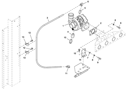 Turbo 2.4l G2 36kw Diagram and Parts List for BT03624ANAN (5008V31599)(2008) Generac Generator