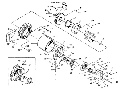 Generator Diagram and Parts List for 9690-0  Generac Generator
