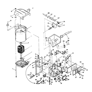 Alternator And Panel Diagram and Parts List for 9572-0  Generac Generator