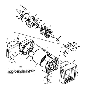Generator Diagram and Parts List for 9303-1  Generac Generator