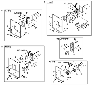 Cpl C2 And C4 Flex Hsb Diagram and Parts List for 0054792 (5373485 - 5373489)(2009) Generac Generator