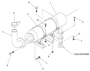 Part Location Diagram of 65806 Generac RAIN CAP 6.00 / 6.19