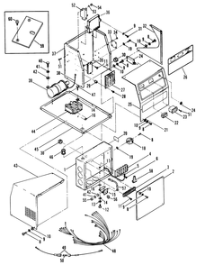 Control Panel And Connection Box (Part 2) Diagram and Parts List for 8947-1  Generac Generator