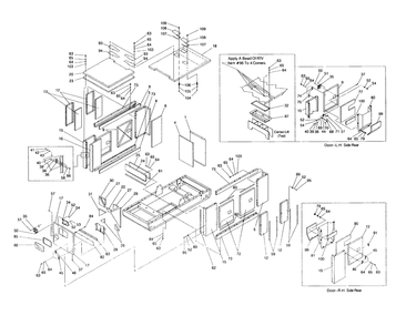 Compartment Diagram and Parts List for 4060-0  Generac Generator