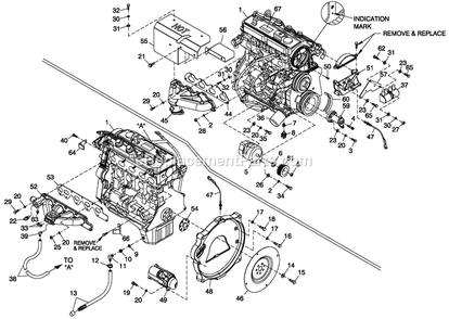 Eng Common Parts 2.4l G2 (1) Diagram and Parts List for QT04524GNSN (4795891)(2007) Generac Generator
