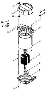 Generator Diagram and Parts List for 9067-1  Generac Generator