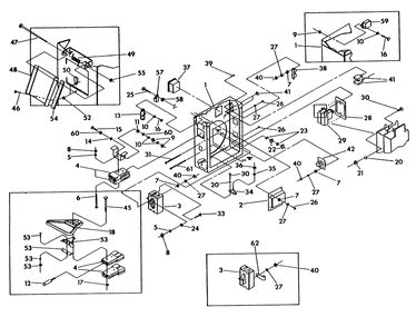 Control Panel Diagram and Parts List for 9738-2  Generac Generator