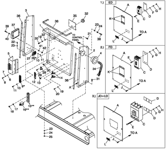 Cpl C3 H Control Diagram and Parts List for CT07068ANAN (0307V21736 - 1707V23207)(2007) Generac Generator