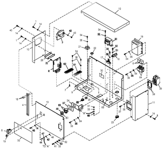 Control Panel Diagram and Parts List for 0049900 G26 2014-11-24 3956988 - 412014 Generac Generator