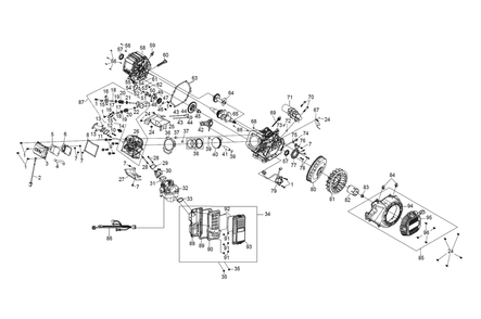 Fig-0 Diagram and Parts List for A0000318956 A0000310667 Generac Generator