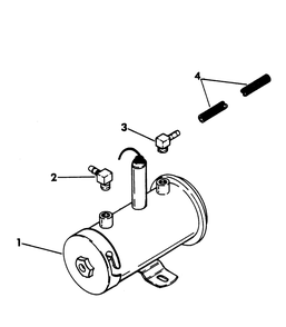 Fuel Pump Assembly Diagram and Parts List for 6368-2  Generac Generator