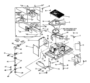 Engine Enclosure Diagram and Parts List for 9007-7  Generac Generator