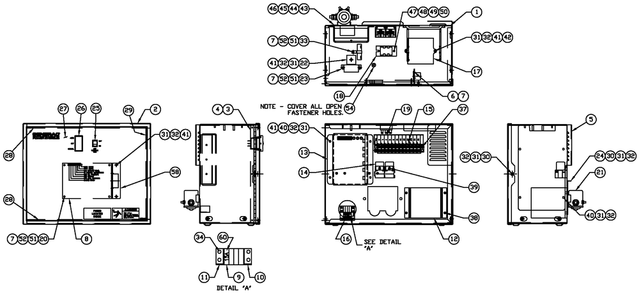 Av Hsb Panel 2a Bc 3600rpm 12v Diagram and Parts List for QT07039AVSN (4166739 - 4225329)(2005) Generac Generator