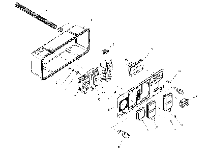 Control panel Diagram and Parts List for XG4000-5778-2  Generac Generator