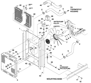 Part Location Diagram of 085662 Generac Tie Wrap Ul 14.6 X .14 Black