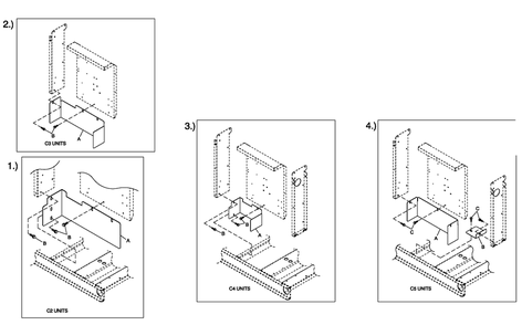 C4 Cb Connection Box Shielding C2/C4 Diagram and Parts List for QT02524ANAN (4828186 - 4838636)(2007) Generac Generator