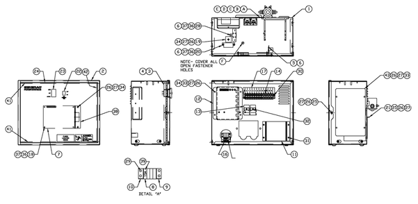 R-100 1800 Rpm 2.5l 240v Diagram and Parts List for 0052170 (0406V10340)(2006) Generac Generator