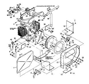 Metal And Accessories Diagram and Parts List for 6931-1  Generac Generator