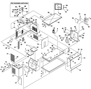 Enclosure 1 Diagram and Parts List for 0054960 (4905950 - 4911020)(2007) Generac Generator