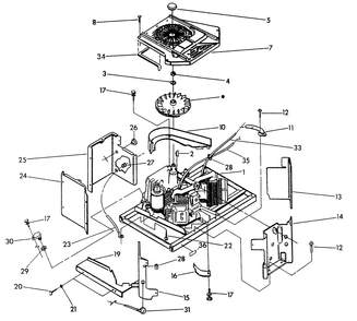 Gn 480 Engine - Part 3 Diagram and Parts List for 9734-2 Np-66lpg Generac Generator