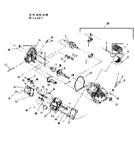 Pump 1 assy Diagram and Parts List for 005800-0  Generac Generator