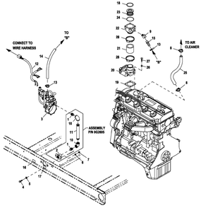 Part Location Diagram of 0F6390P Generac Regulator Assembly 2.4l 45kw Emsn
