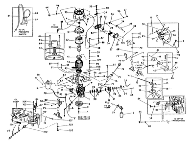 Part Location Diagram of A1627 Generac Air Cleaner Decal