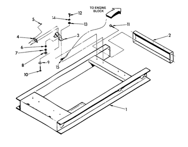Mounting Base Diagram and Parts List for 9324-0  Generac Generator