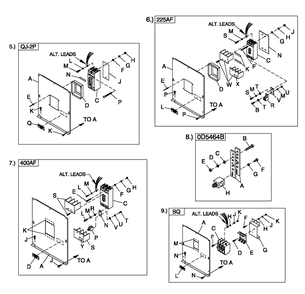 Cpl C2 And C4 Flex Hsb Diagram and Parts List for 0053400 (4828205 - 4838659)(2007) Generac Generator