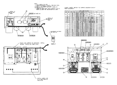 Receptacle Panel Diagram and Parts List for 4066-0  Generac Generator