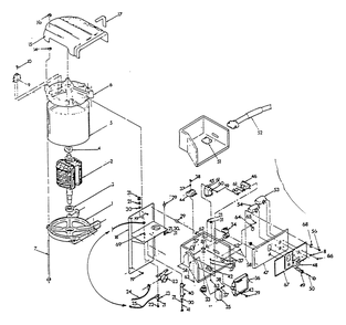 Generator And Panel Diagram and Parts List for 9309-0  Generac Generator