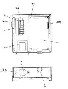 Control Module Assembly Diagram and Parts List for 0458-0  Generac Generator