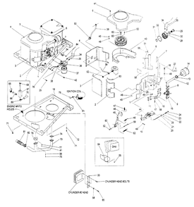 Gn-724 Engine Accessories And Sheet Metal Diagram and Parts List for 4109-1  Generac Generator